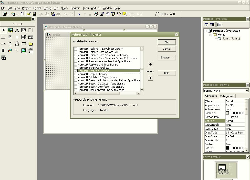 VB and Java - File-System Operations